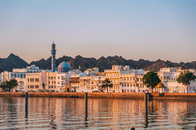 Muscat commercial harbor representing Business setup in Oman in Oman
