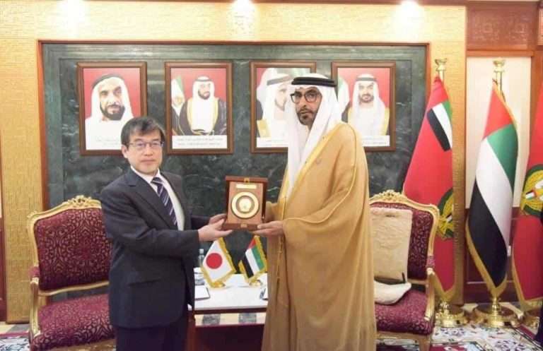 Mohammed Al Bowardi meets Japanese Ambassador PLUSUAE