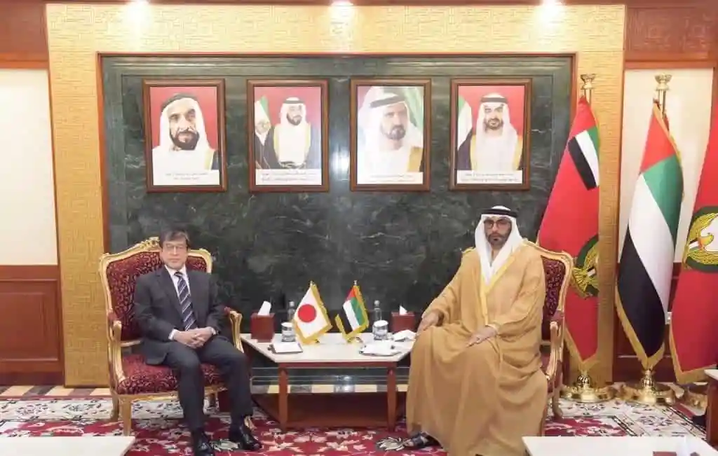 Mohammed Al Bowardi meets Japanese Ambassador - PlusUAE